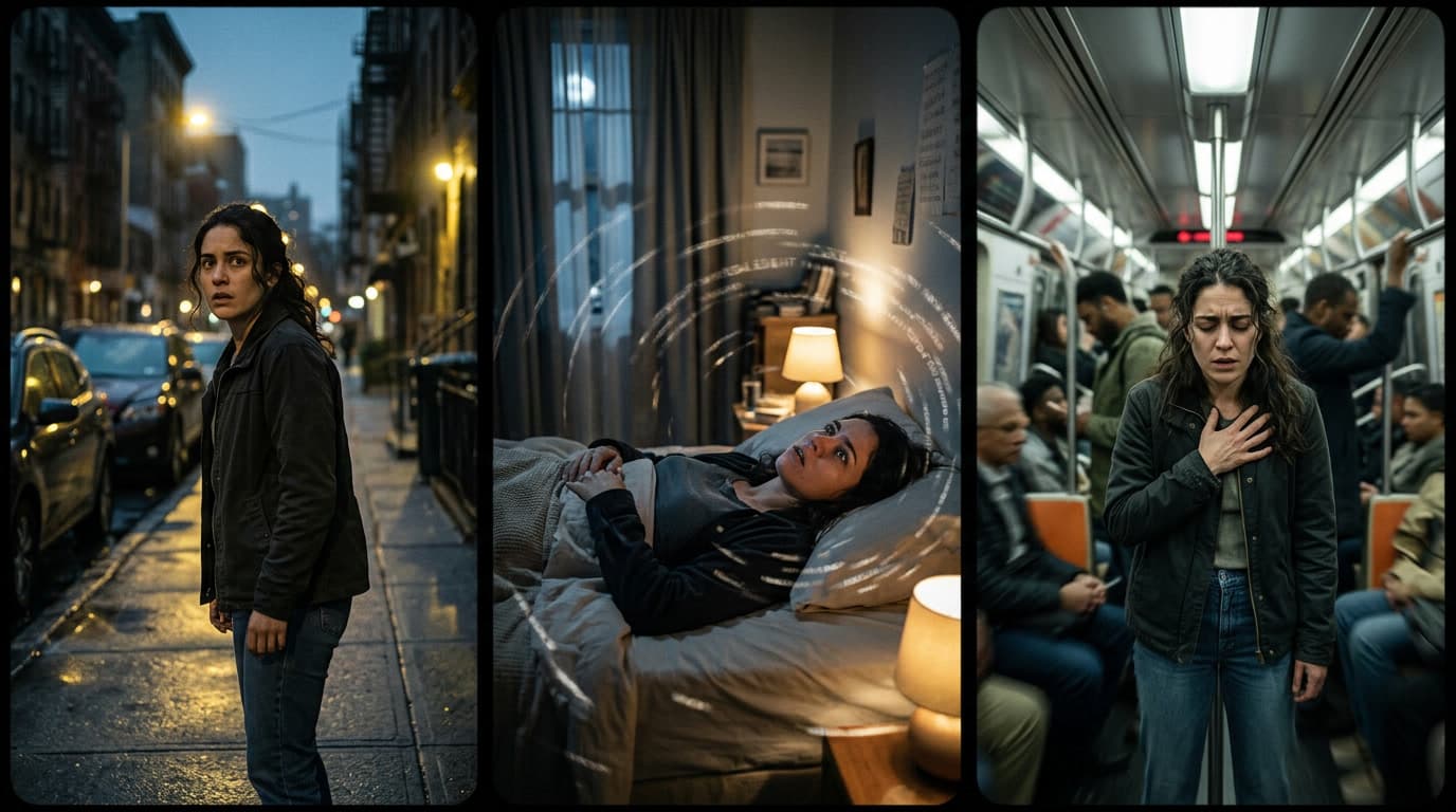 Diferența dintre frică, îngrijorare și atac de panică